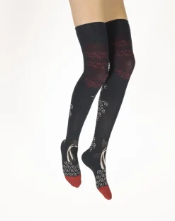 Hot Berthe Aux Grands Pieds Jambières coton femme la baleine