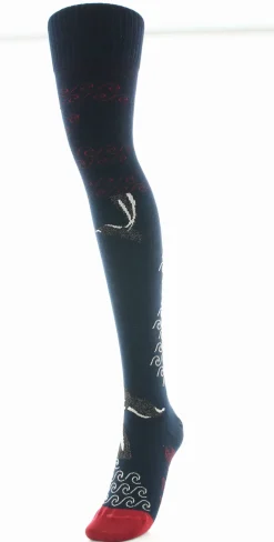 Hot Berthe Aux Grands Pieds Jambières coton femme la baleine