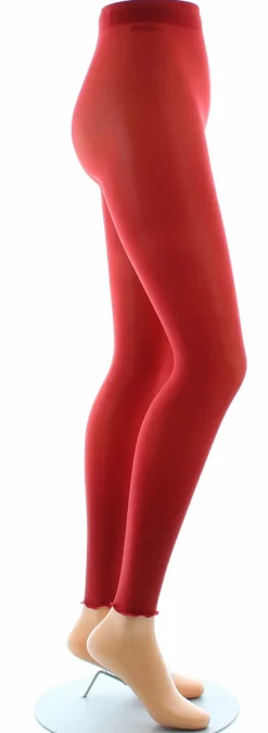 Discount Berthe Aux Grands Pieds Leggings Femme Berthe fins rouge