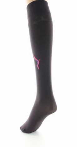 Clearance Berthe Aux Grands Pieds Mi-bas femme 40D prune mouette rose