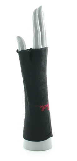 Fashion Berthe Aux Grands Pieds Mitaines en soie Noir