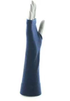 Sale Berthe Aux Grands Pieds Mitaines femme cachemire bleu marine