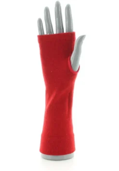 Best Berthe Aux Grands Pieds Mitaines femme cachemire rouge