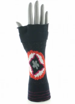 New Berthe Aux Grands Pieds Mitaines femme coton cercles de feux