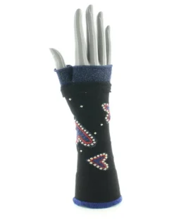 New Berthe Aux Grands Pieds Mitaines femme coton cœur