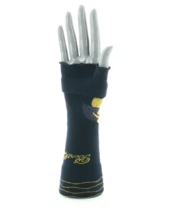 Best Berthe Aux Grands Pieds Mitaines femme coton feuilles d'or