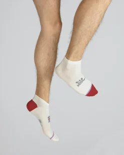 New Berthe Aux Grands Pieds PACK de 2 paires de chaussettes courtes marine et blanche