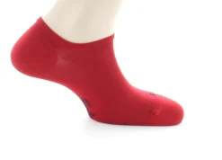 Online Berthe Aux Grands Pieds Socquette invisible en soie rouge