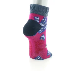 Fashion Berthe Aux Grands Pieds Socquettes bébé fil d'Ecosse fleurs sauvages
