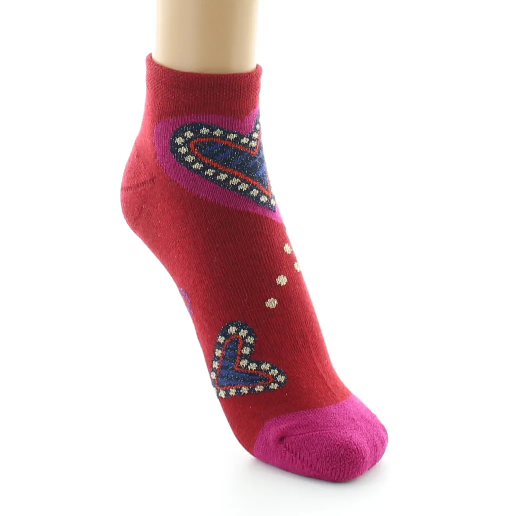Outlet Berthe Aux Grands Pieds Socquettes de sport femme coton cœur