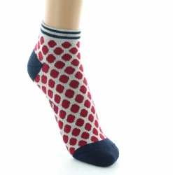 Sale Berthe Aux Grands Pieds Socquettes de sport Femme Pois Rouges
