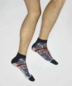 Clearance Berthe Aux Grands Pieds Socquettes de sport Flag Punk