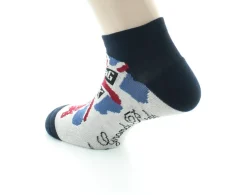 Clearance Berthe Aux Grands Pieds Socquettes de sport Flag Punk
