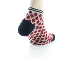 New Berthe Aux Grands Pieds Socquettes de sport homme coton pois