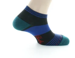Hot Berthe Aux Grands Pieds Socquettes de sport rayées Bleu et Marine