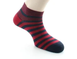 Sale Berthe Aux Grands Pieds Socquettes de sport rayées Marine et Rouge