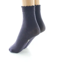 Outlet Berthe Aux Grands Pieds Socquettes femme 40D poissons raisin et marron