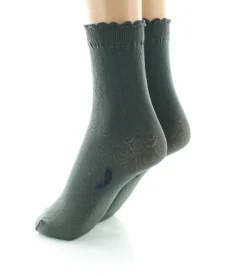 Sale Berthe Aux Grands Pieds Socquettes femme 40D poissons kaki, noir et bleu marine