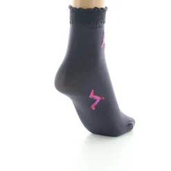 Clearance Berthe Aux Grands Pieds Socquettes femme 40D raisin mouette rose
