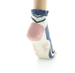 Best Berthe Aux Grands Pieds Socquettes femme fil d'Ecosse graphisme géométrique