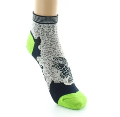 Best Berthe Aux Grands Pieds Socquettes femme fil d'Ecosse l'oiseau