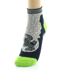 Best Berthe Aux Grands Pieds Socquettes femme fil d'Ecosse l'oiseau