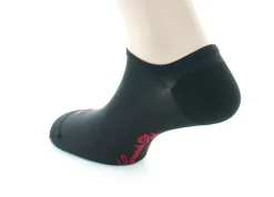 Sale Berthe Aux Grands Pieds Socquettes Homme en soie et sans couture Noir