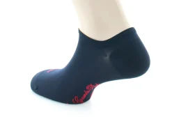 Discount Berthe Aux Grands Pieds Socquettes Homme en soie et sans couture Marine
