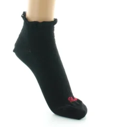 Best Berthe Aux Grands Pieds Socquettes mailles dévorées Noir