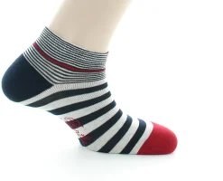 Sale Berthe Aux Grands Pieds Socquettes Rayées Style marin