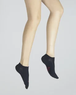 Online Berthe Aux Grands Pieds Socquettes Soie Bleu Marine