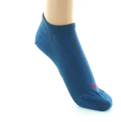 Online Berthe Aux Grands Pieds Socquettes Soie Bleu Minuit