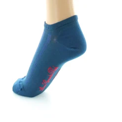 Online Berthe Aux Grands Pieds Socquettes Soie Bleu Minuit