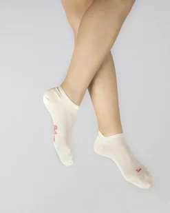 Discount Berthe Aux Grands Pieds Socquettes Soie Ivoire