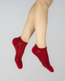 Online Berthe Aux Grands Pieds Socquettes Soie Rouge